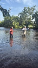 Amazing first time fly fishing experience