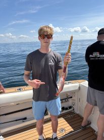 Everyone caught multiple fish! 