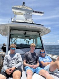 Everyone caught multiple fish! 