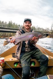 First steelhead of the day!