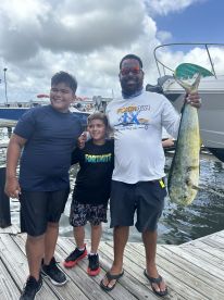 My 2 Grandsons caught a 3 foot Mahi Mahi