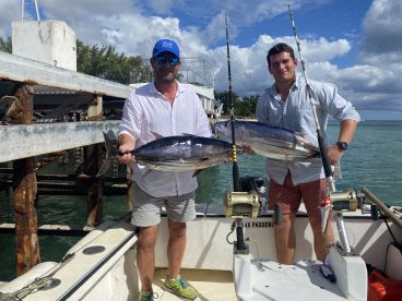 Mauritius fishing with Captain Patrice