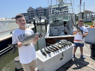 Great day of fishing with the family 
