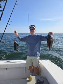 We went catching not fishing.