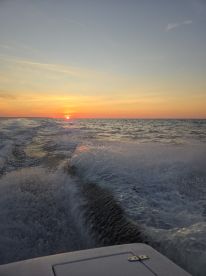 We went catching not fishing.