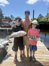 Amazing day with tons of fish!