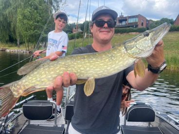 Great day with the King of Fishermen