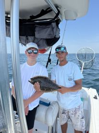 Great flounder fishing trip