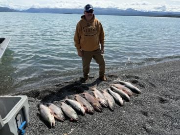 Great Salmon Fishing With This Charter\/Crew