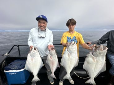Halibut! We caught some!