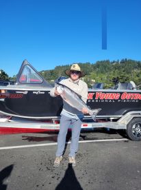 New boat and determined captain