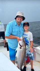 I always catch fish with these guys