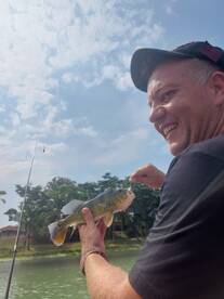 Perfect fishing dag in Kuala Lumpur