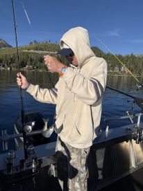 School is in session on Lake Tahoe for The Professor