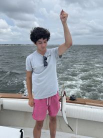 Great day of fishing off of Oak Island w\/ Ryan and crew!