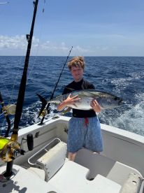 Perfect day for a family that has never fished before!