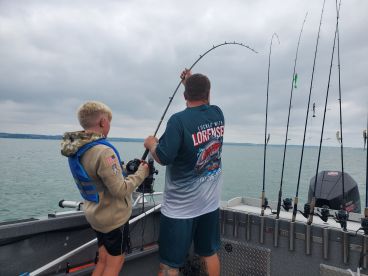Cayuga Lake Trout August 