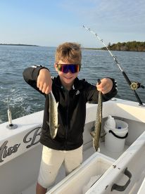 Awesome Captain, 1st Mate and boat