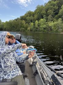 Brandon is the best guide my husband has ever hired over his 61 years of fishing all over the world. 