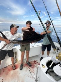 Our main objective was catching sailfish. We have two kids who each caught adult sailfish. We are having them mounted by Gray\u2019s Taxidermy. Captain Tim, and deck hand Tom had the skill to know where to look for them and how to catch them.