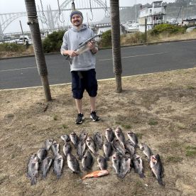 Great trip, salmon and crab real slow, rock fishing great!