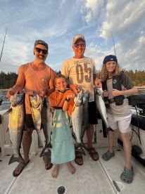 Half Day Chinook Salmon Charter