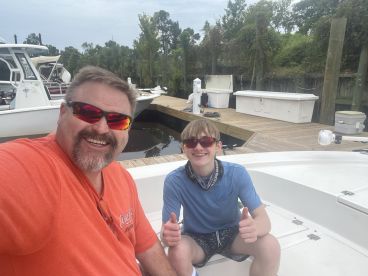 Great Day Fishing with my son