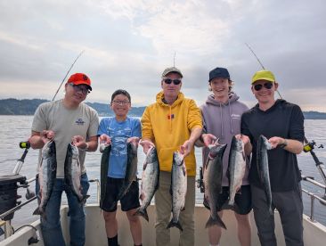 He put us on the fish!