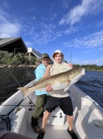 good day of fishing with my son