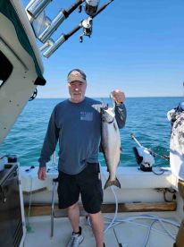 Tail end of the season, and he still put us on fish