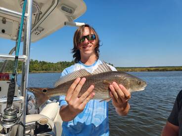 Great Inshore Fishing with my son