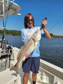 Great Inshore Fishing with my son