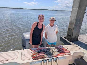 Caught a lot of dinner!