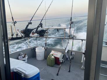 First time chartered fishing 