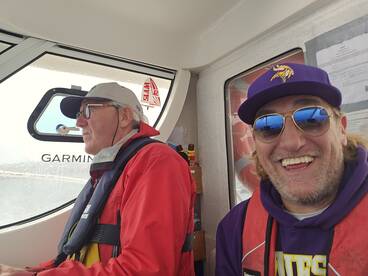 Wet, rainy and choppy but still so much fun