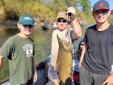 Salmon trip in Manistee River