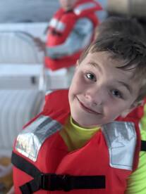 Trip to shell island Caption Chris 