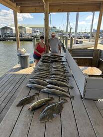 Limited out on speckeled trout and reds