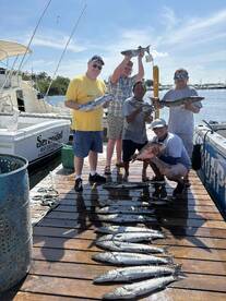 Guapo, a great morning of fishing.