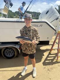 Captain Bryan works hard