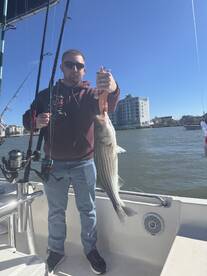 Fishing after the storm