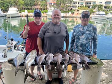 Successful fishing trip