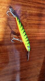 bad equipment. rusty hooks. fishing with tangled lines! 