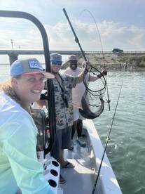 It was a bad day to be a fish! 