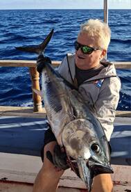 My fishing trip on Ladyboss.