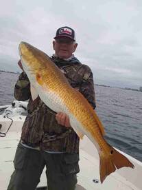 The hunt for big redfish was successful