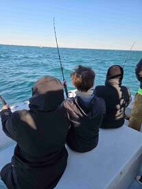 Fun morning with Capt Mike Sr and Jr