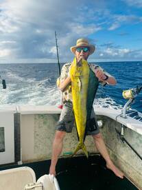 Had a great time despite seasickness