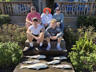 We had a blast with a Captain who loves fishing! 