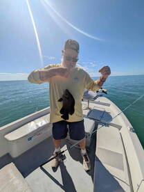 fantastic time out fishing with Hank